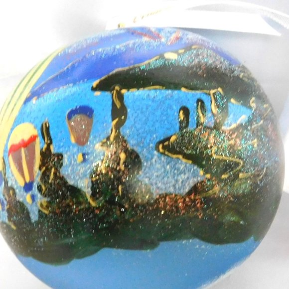 Destinations Ornament to Remember Mouth Blown Glass Adventure Theme Ornament - Picture 6 of 7